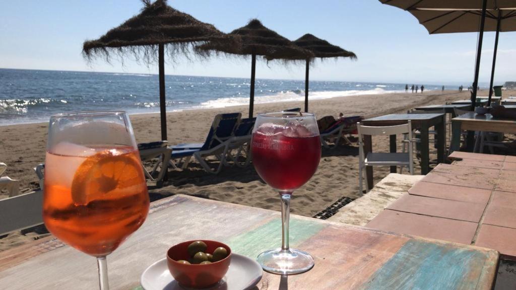 OjénPenthouse Mit Privatem Jacuzzi In Marbella - La Mairenaアパートメント エクステリア 写真