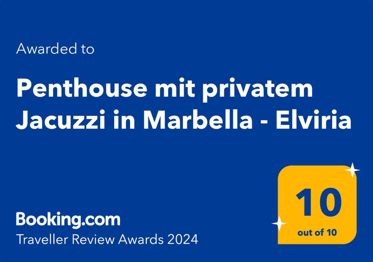 OjénPenthouse Mit Privatem Jacuzzi In Marbella - La Mairenaアパートメント エクステリア 写真